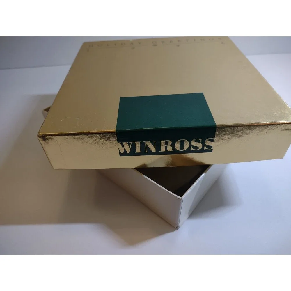 Winross Diecast Tractor Trailer Truck 1996 Green Happy Holidays ARL Transport